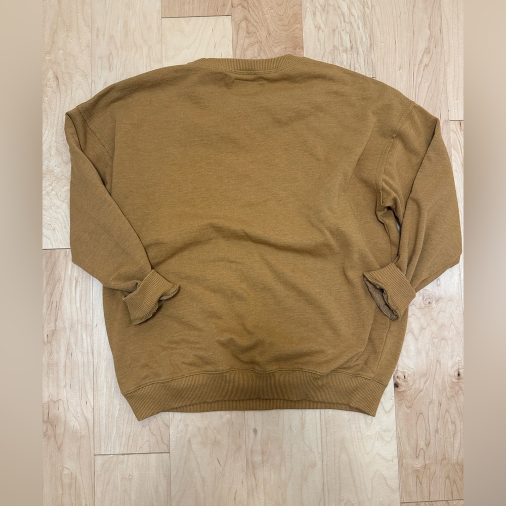 Western cowboy Sweatshirt howdy spell-out size S oversized cozy - Picture 6 of 6
